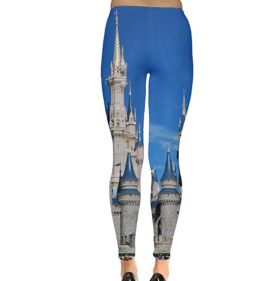 Cinderella Castle Castle Inspired Leggings