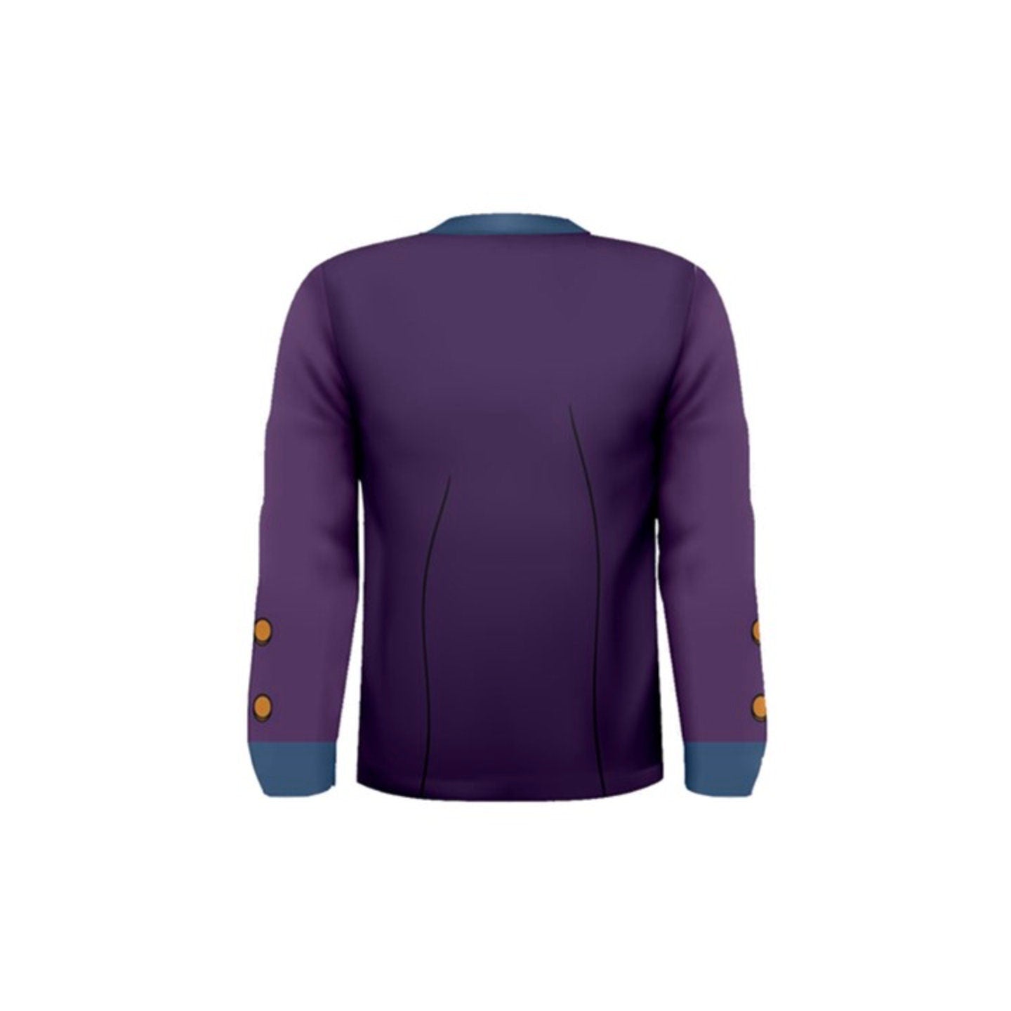 Men's Darkwing Duck Inspired Long Sleeve Shirt