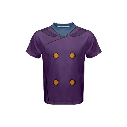 Men's Darkwing Duck Inspired Short Sleeve Shirt