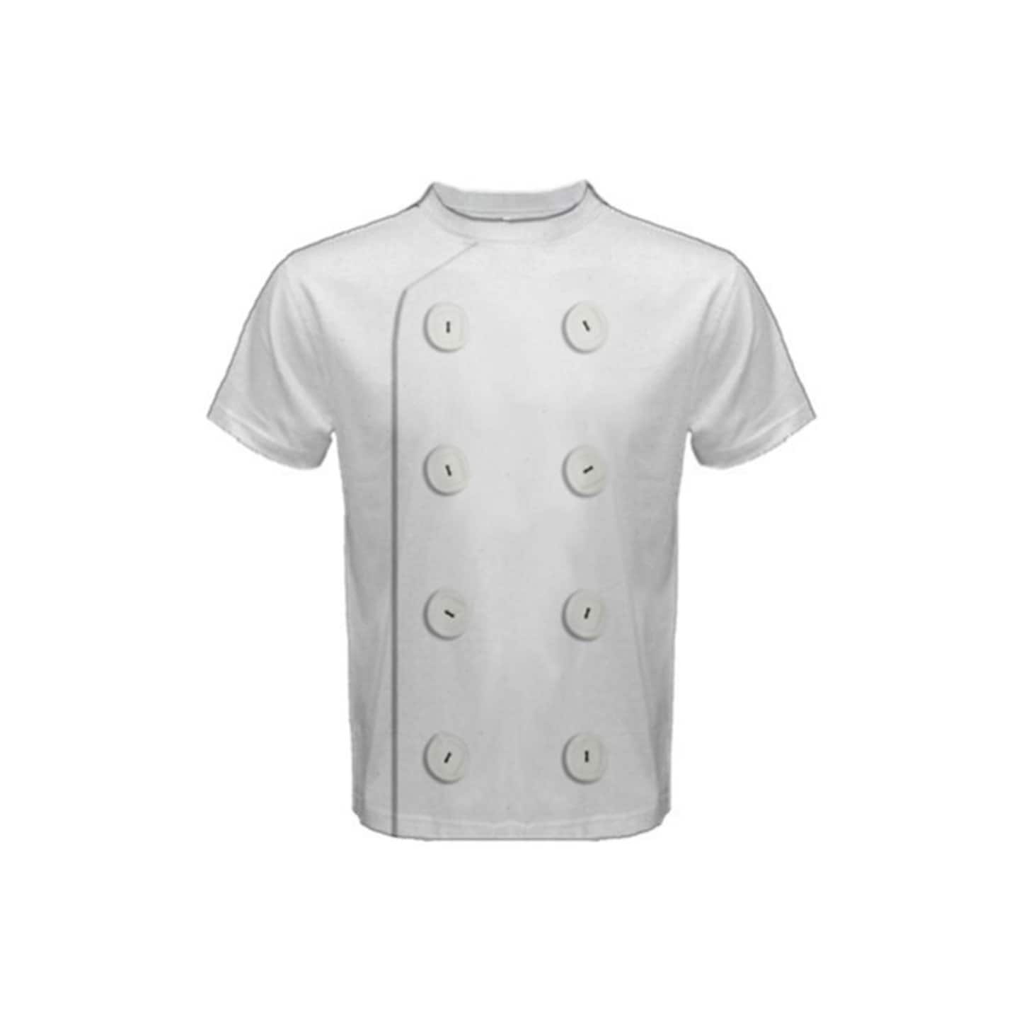 Men's Chef Inspired Short Sleeve Shirt