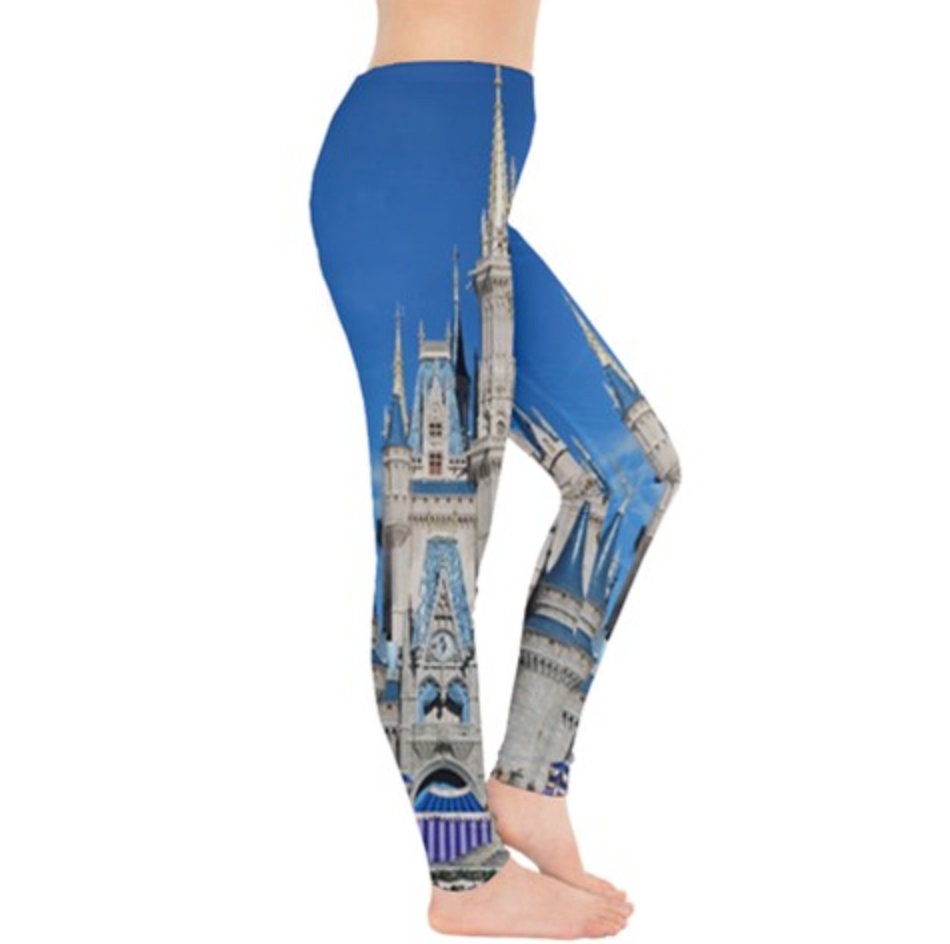 Cinderella Castle Castle Inspired Leggings