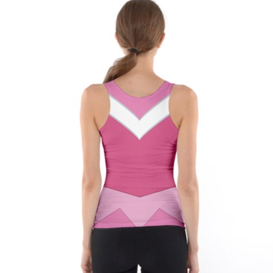 Women's Pink Aurora Sleeping Beauty Inspired Tank Top
