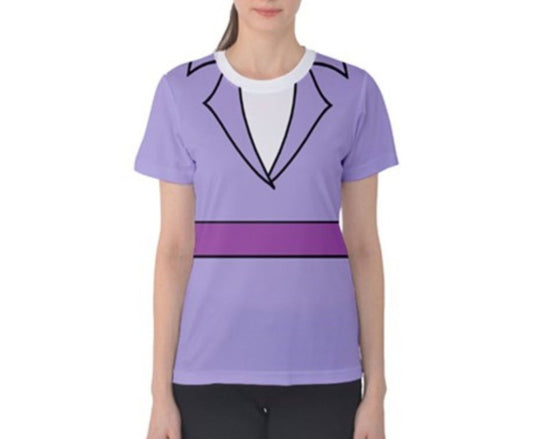Women's Gadget Hackwrench Chip and Dale Inspired ATHLETIC Short Sleeve Shirt