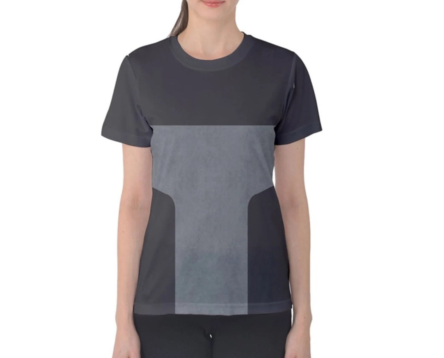 Women's Sabine Wren (No Armor) Inspired ATHLETIC Short Sleeve Shirt