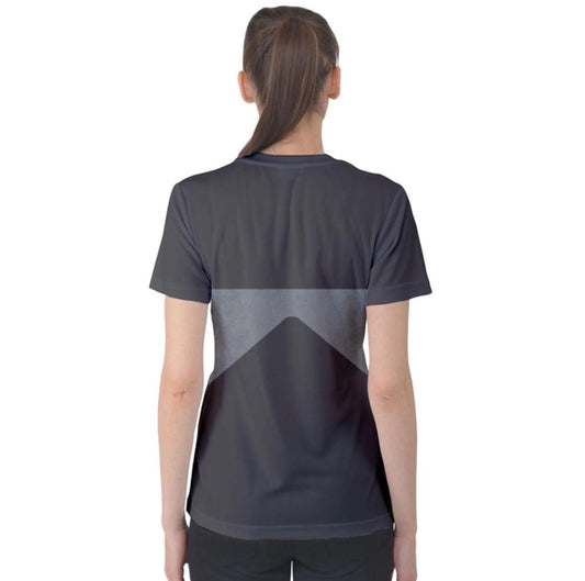 Women's Sabine Wren (No Armor) Inspired ATHLETIC Short Sleeve Shirt