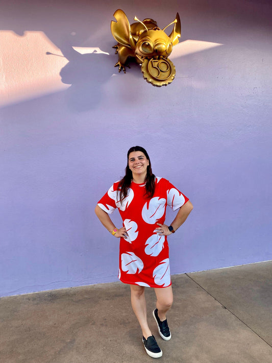 Lilo Inspired T-shirt dress