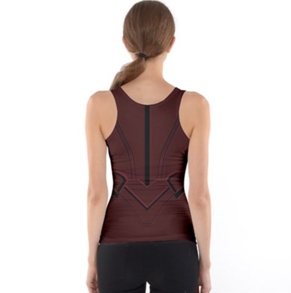 Women's Scarlet Witch Inspired Tank Top
