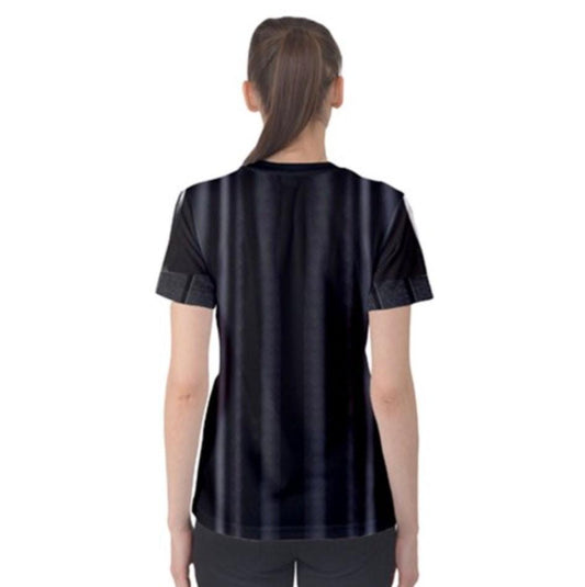 Women's Darth Vader Inspired Short Sleeve Shirt