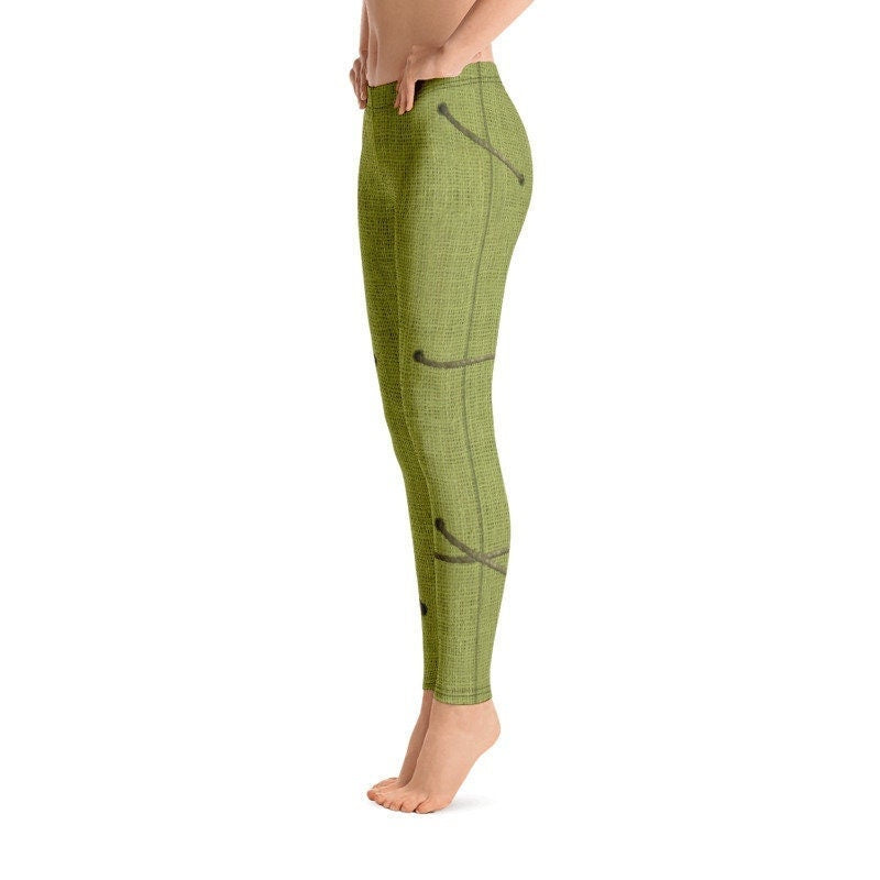 READY-to-SHIP Oogie Boogie Inspired Leggings: Disneybound Halloween Style (XL)