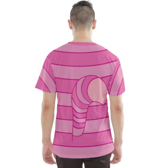 Men's Cheshire Cat Inspired ATHLETIC Short Sleeve Shirt