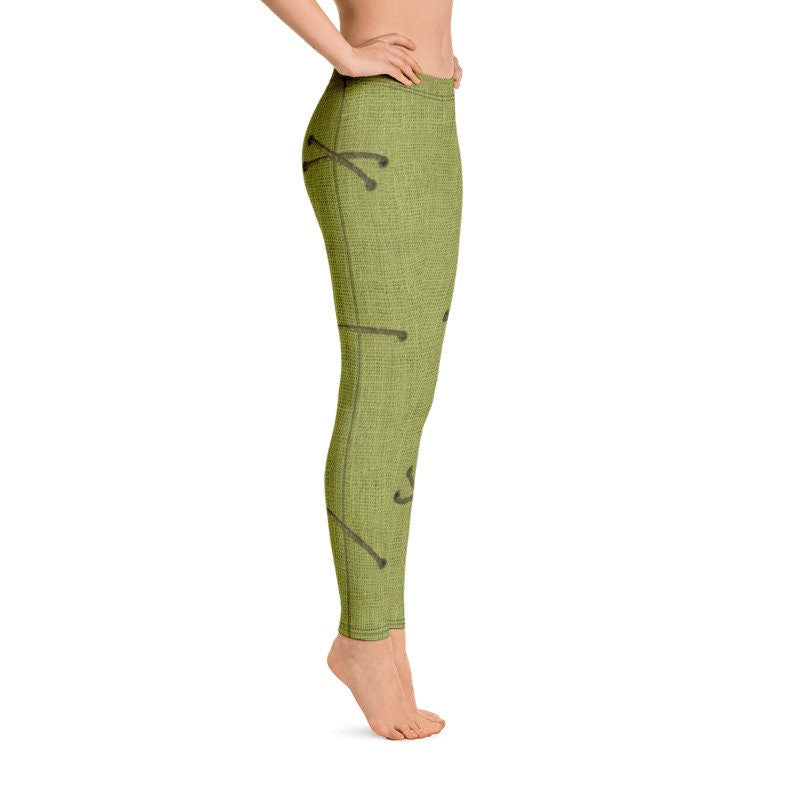 READY-to-SHIP Oogie Boogie Inspired Leggings: Disneybound Halloween Style (XL)