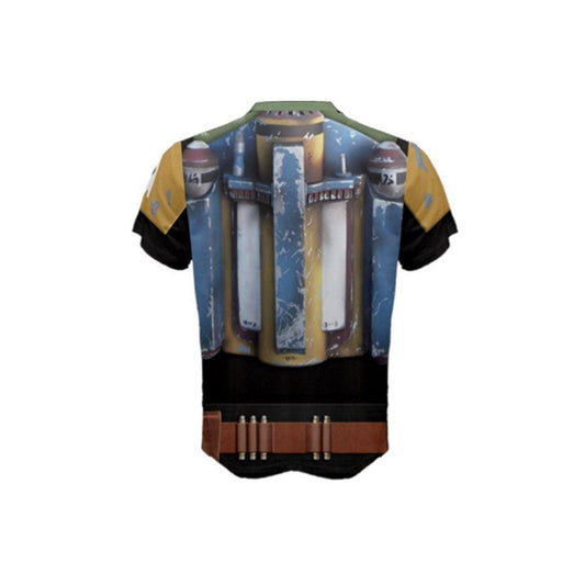 Men's Boba Fett Book of Boba Fett Inspired Short Sleeve Shirt