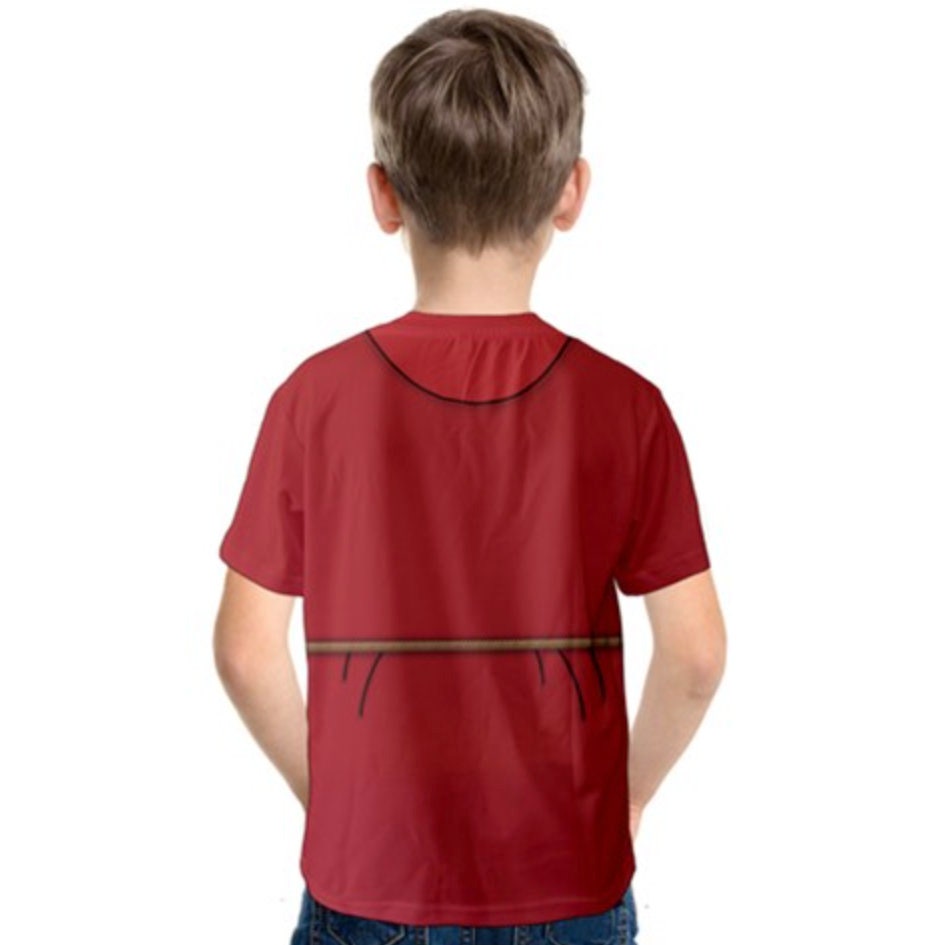 Kid's Sorcerer Mickey Inspired Shirt
