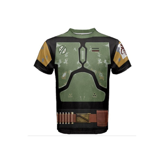 Men's Boba Fett Book of Boba Fett Inspired ATHLETIC Short Sleeve Shirt