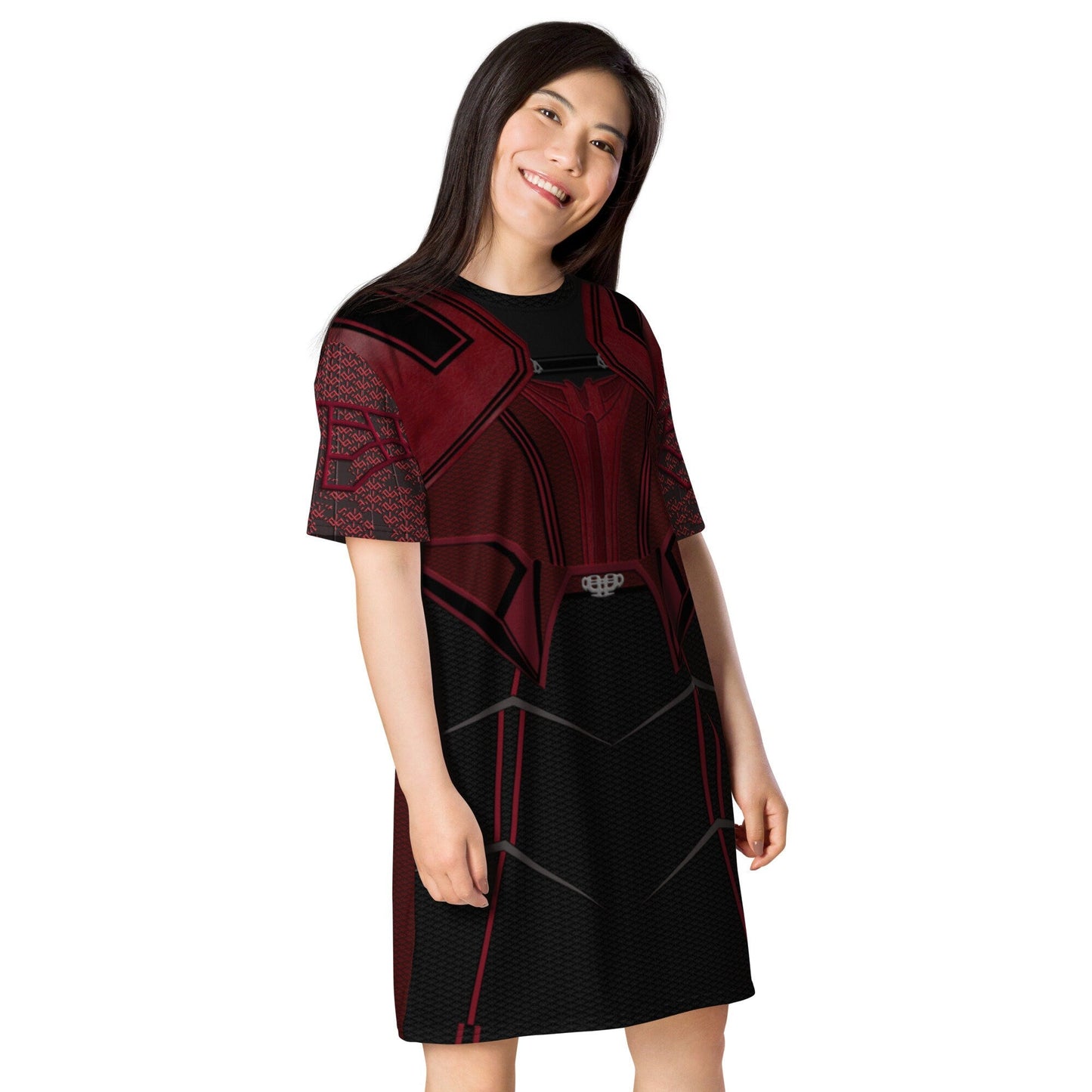 RUSH ORDER: Scarlet Witch Inspired T-shirt dress