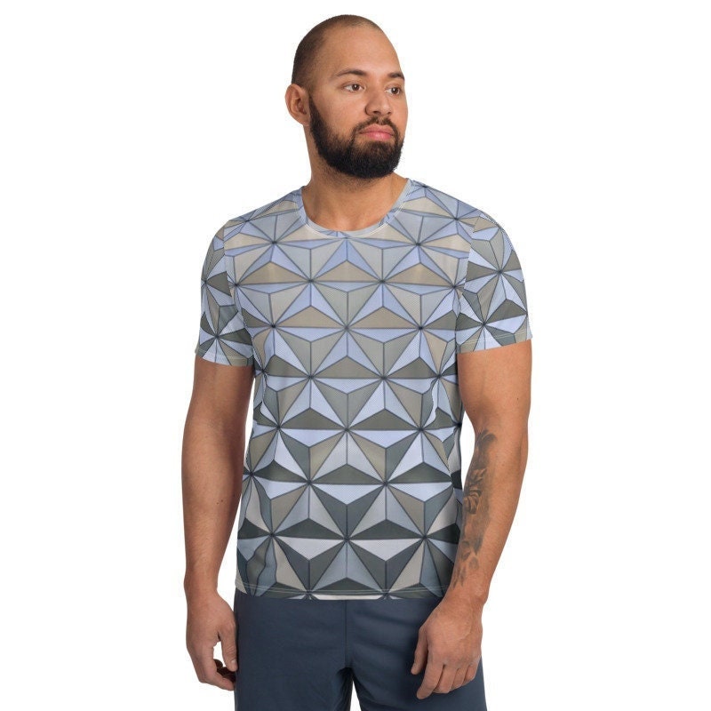 READY-to-SHIP Spaceship Earth Shirt: Epcot Inspired Athletic Wear (XS)