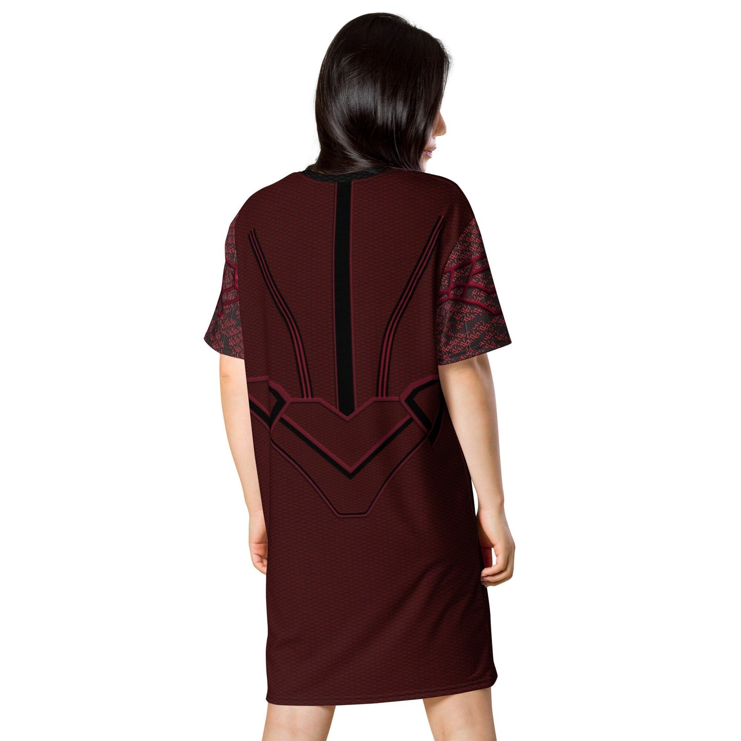 RUSH ORDER: Scarlet Witch Inspired T-shirt dress
