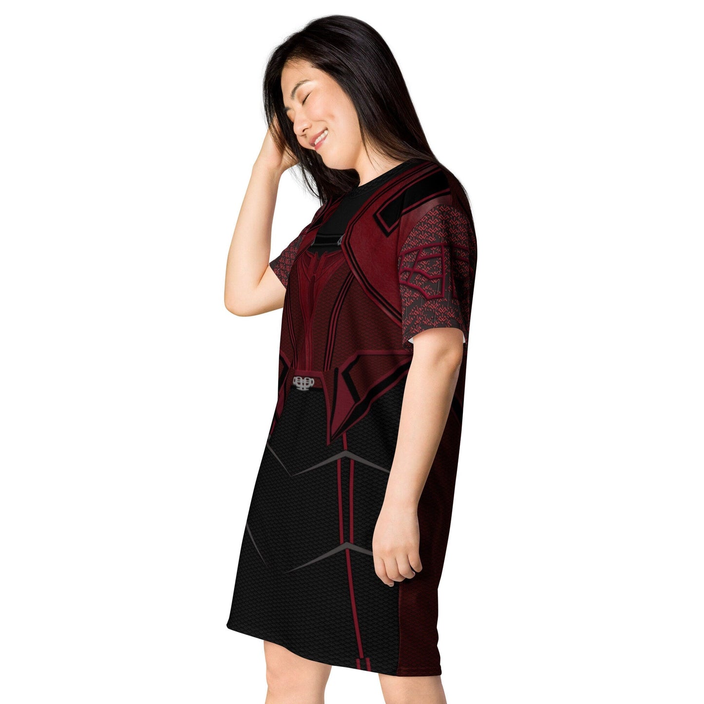 RUSH ORDER: Scarlet Witch Inspired T-shirt dress