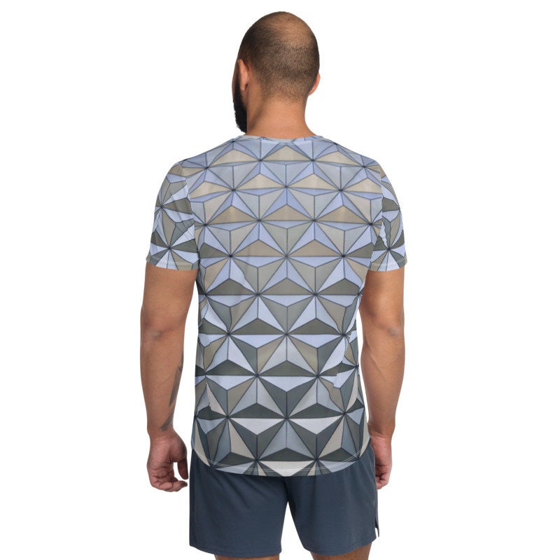READY-to-SHIP Spaceship Earth Shirt: Epcot Inspired Athletic Wear (XS)