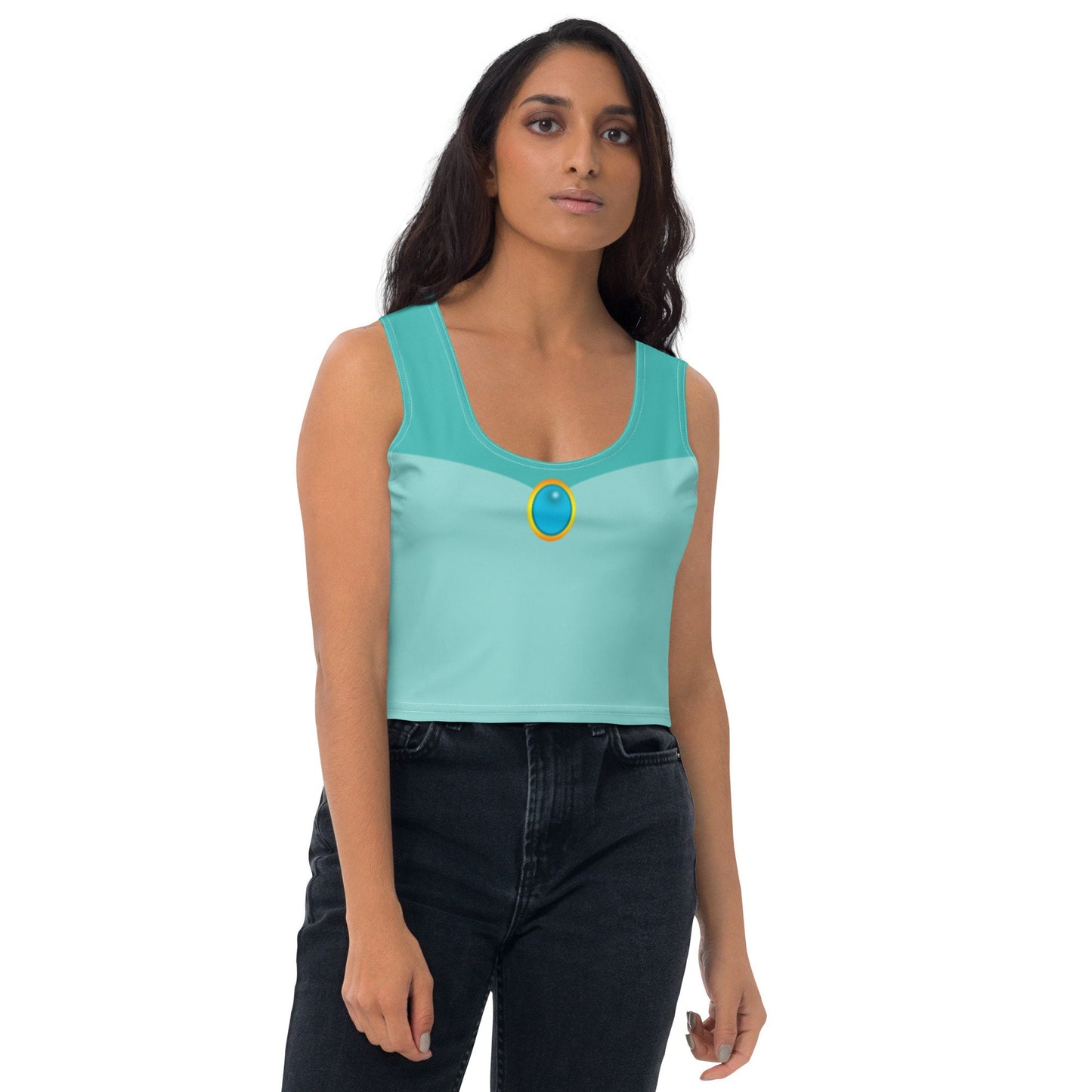 RUSH ORDER: Jasmine Aladdin Inspired Crop Top