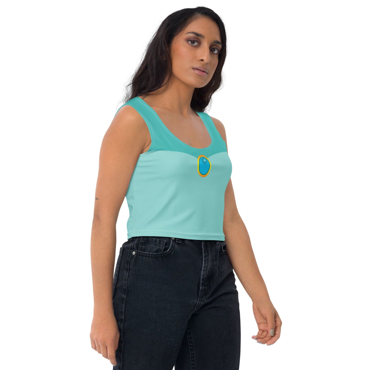 RUSH ORDER: Jasmine Aladdin Inspired Crop Top