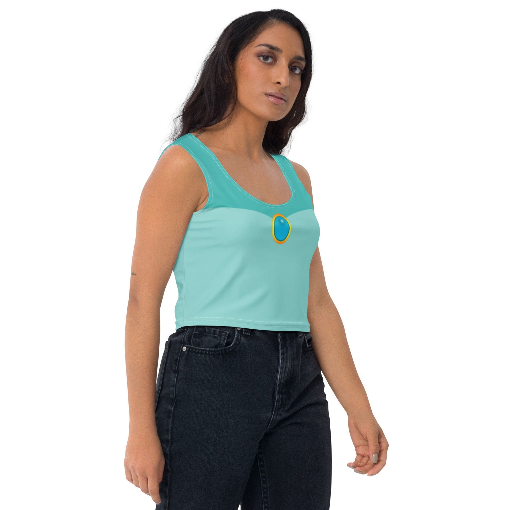 RUSH ORDER: Jasmine Aladdin Inspired Crop Top