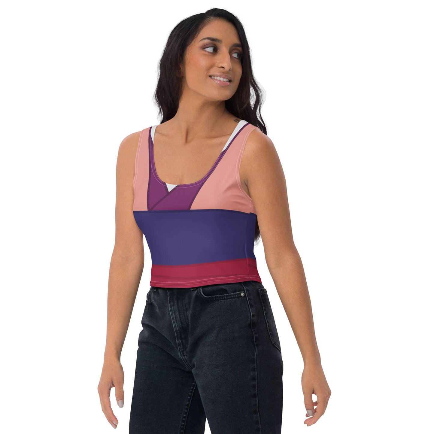 RUSH ORDER: Mulan Inspired Crop Top