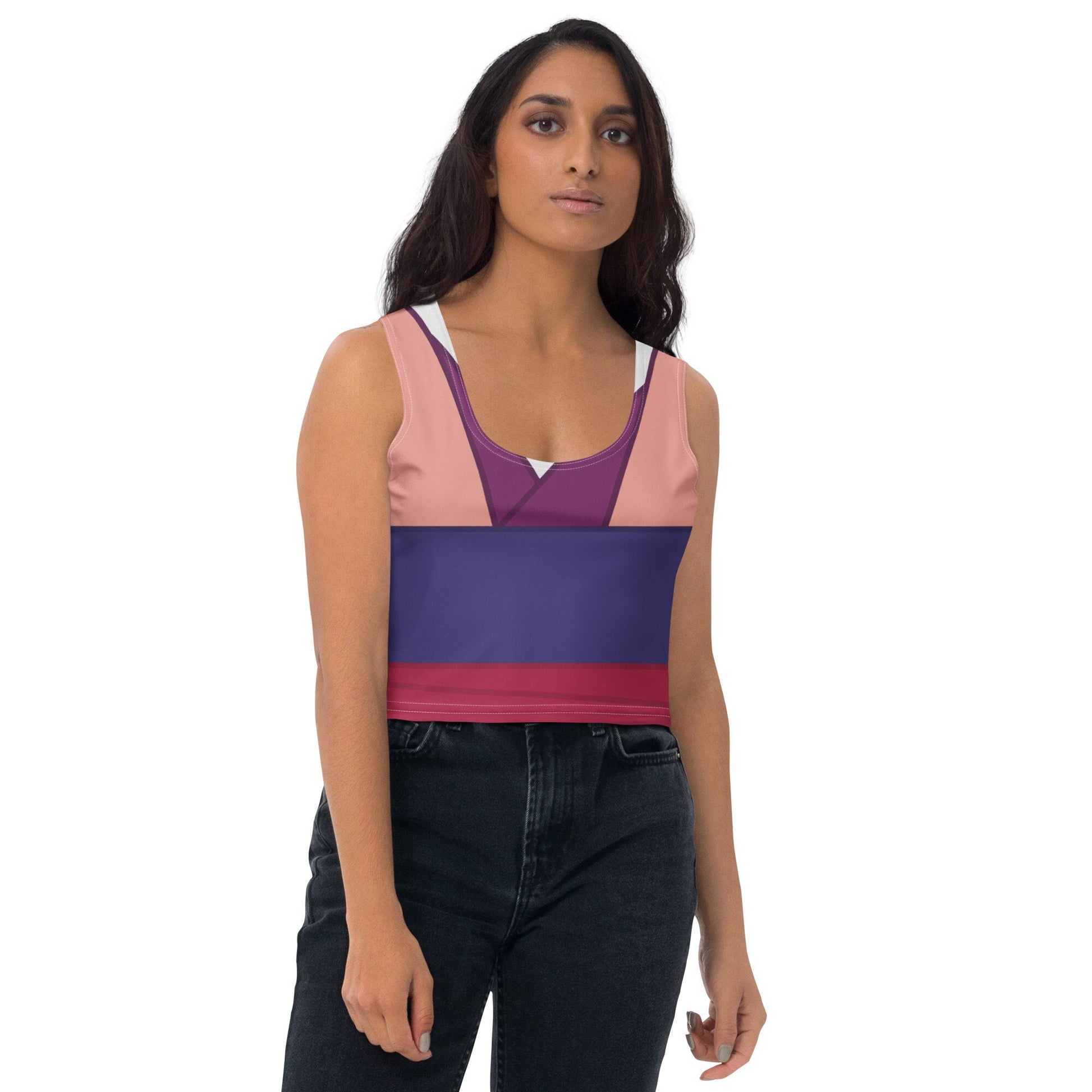 RUSH ORDER: Mulan Inspired Crop Top