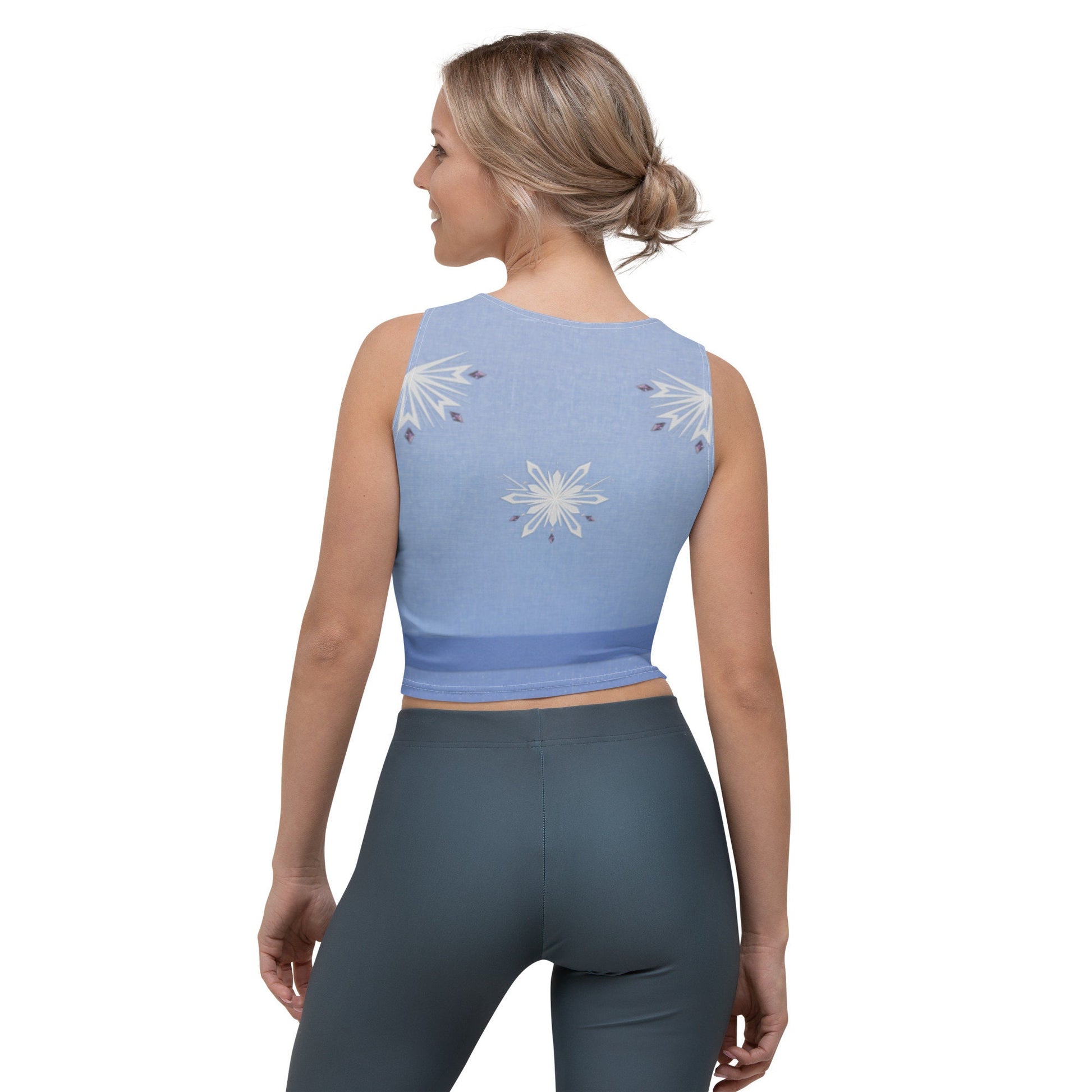 RUSH ORDER: Elsa Frozen 2 Inspired Crop Top