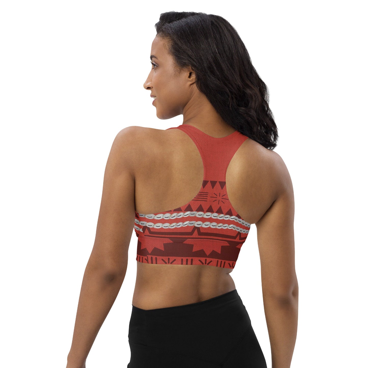 RUSH ORDER: Moana Inspired Longline sports bra