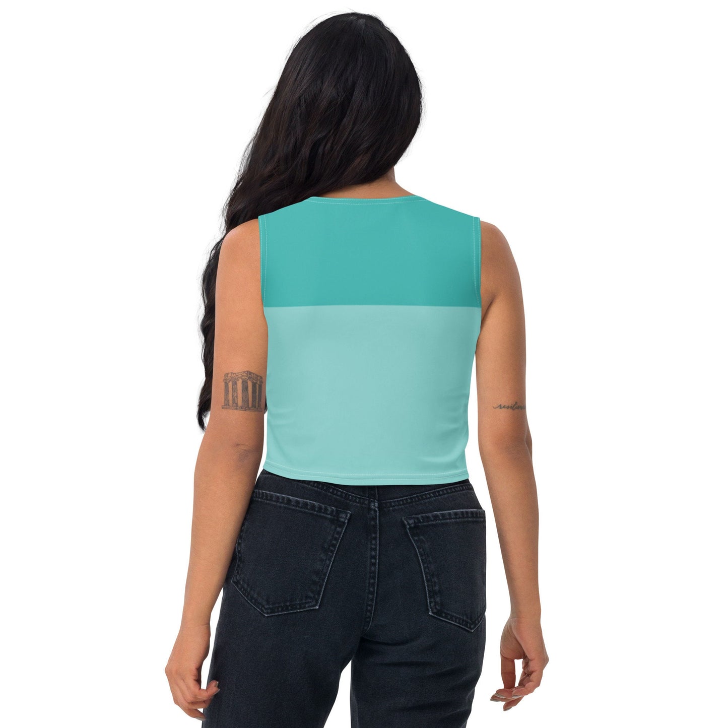 RUSH ORDER: Jasmine Aladdin Inspired Crop Top