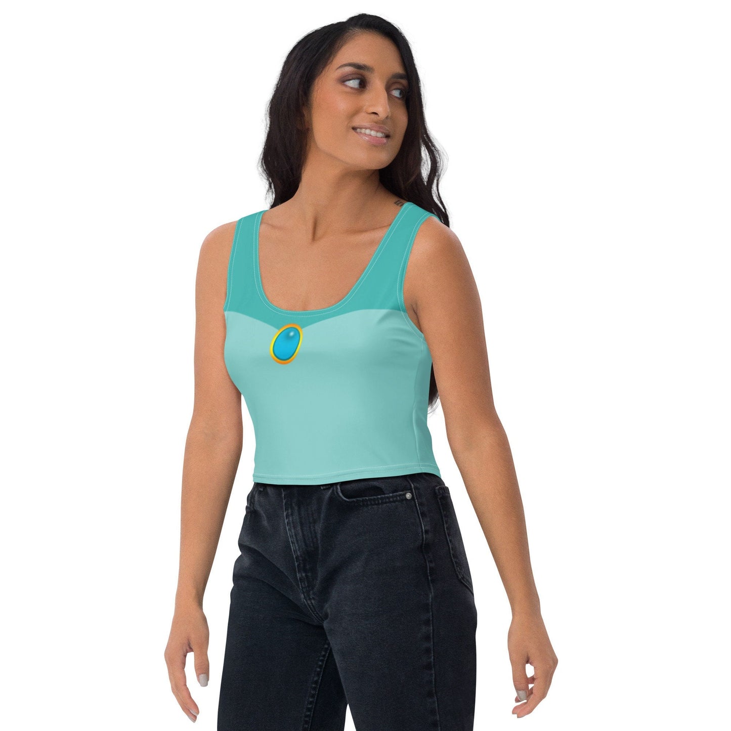 RUSH ORDER: Princess Jasmine Inspired Crop Top