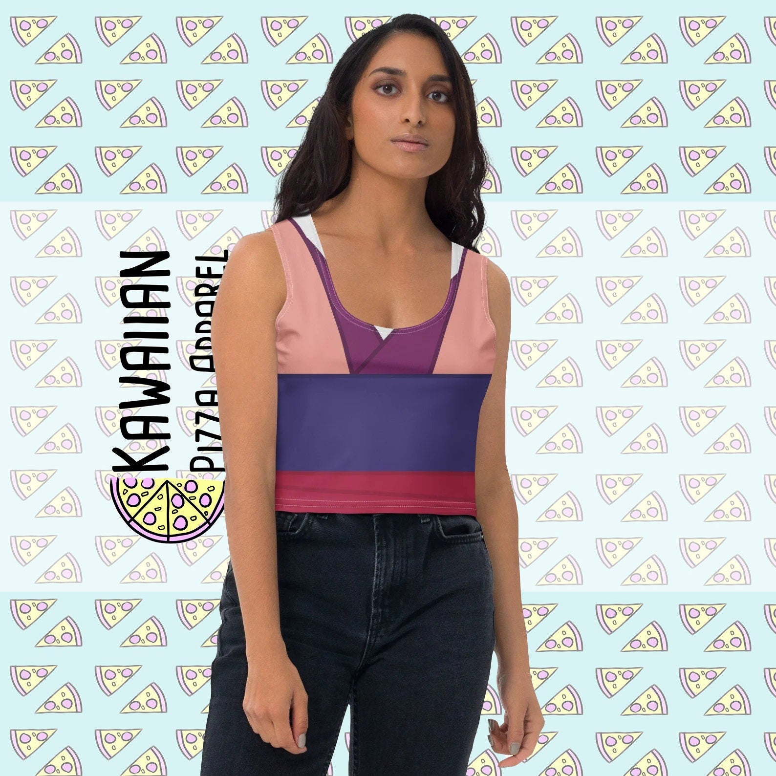 RUSH ORDER: Mulan Inspired Crop Top