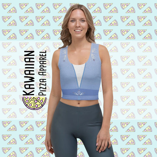 RUSH ORDER: Elsa Inspired Crop Top