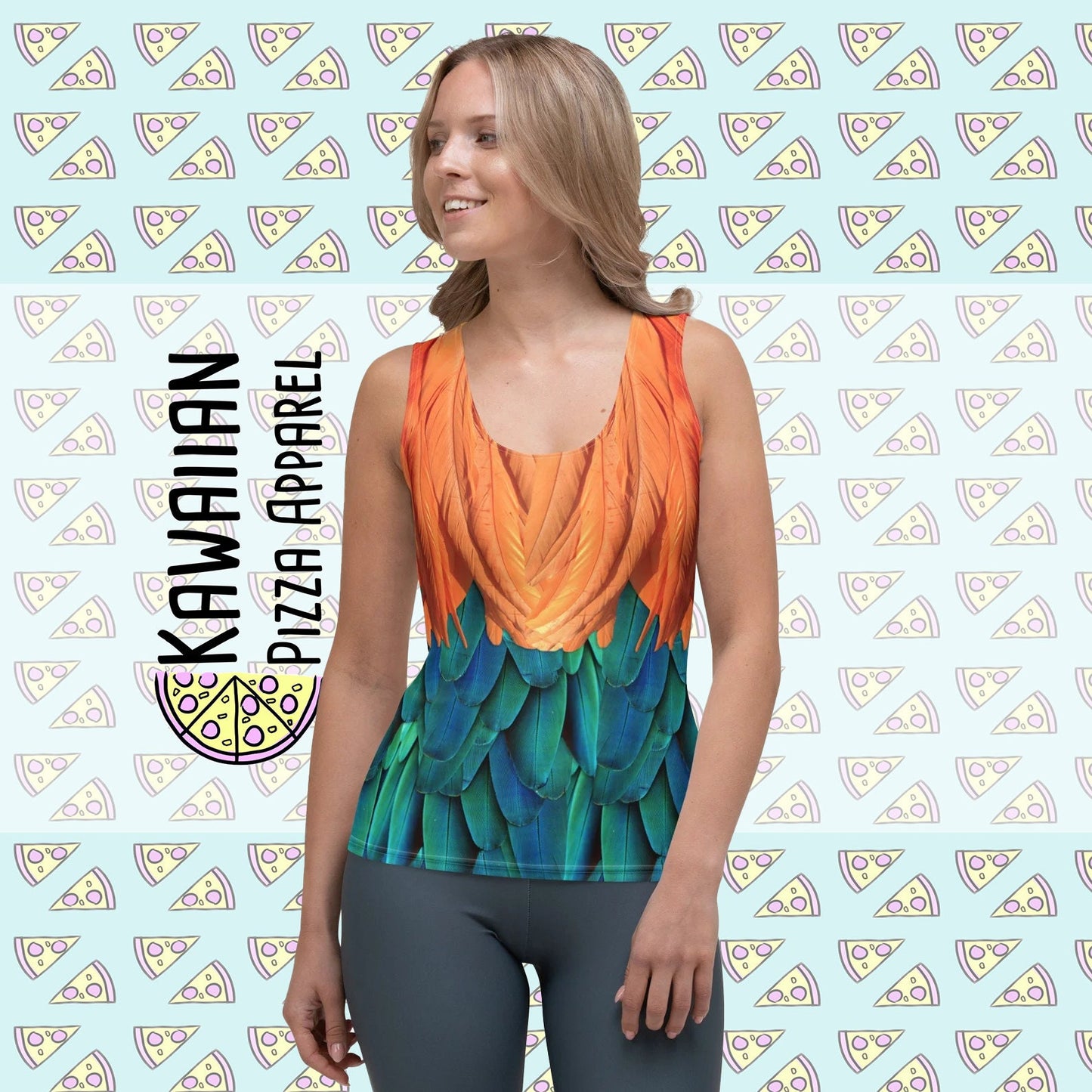 RUSH ORDER: Heihei Inspired Sublimation Cut & Sew Tank Top