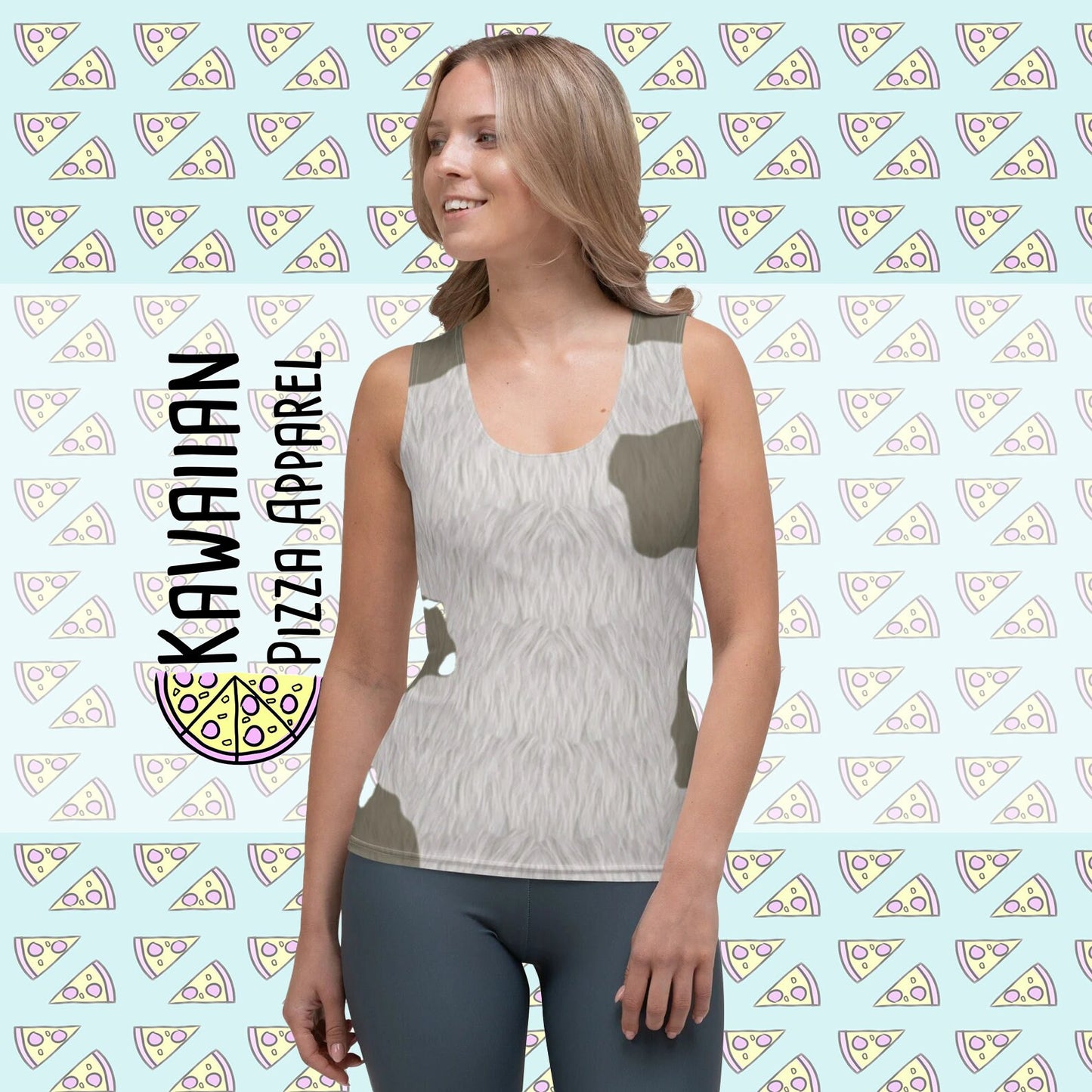 READY-to-SHIP Pua Inspired Tank Top: Sublimation Cut & Sew (XL)