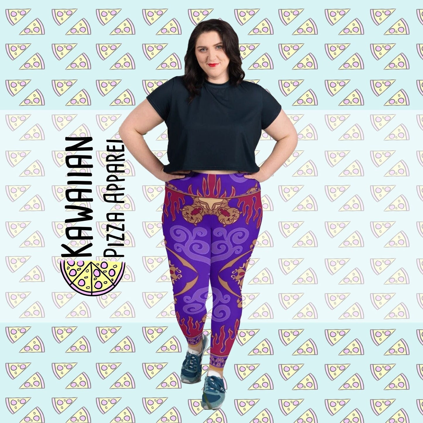 RUSH ORDER: Magic Carpet Inspired All-Over Print Plus Size Leggings
