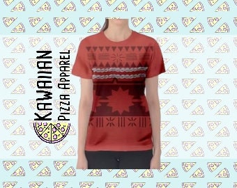 READY-to-SHIP Moana Inspired Shirt: Women's Sublimation Print - Size S
