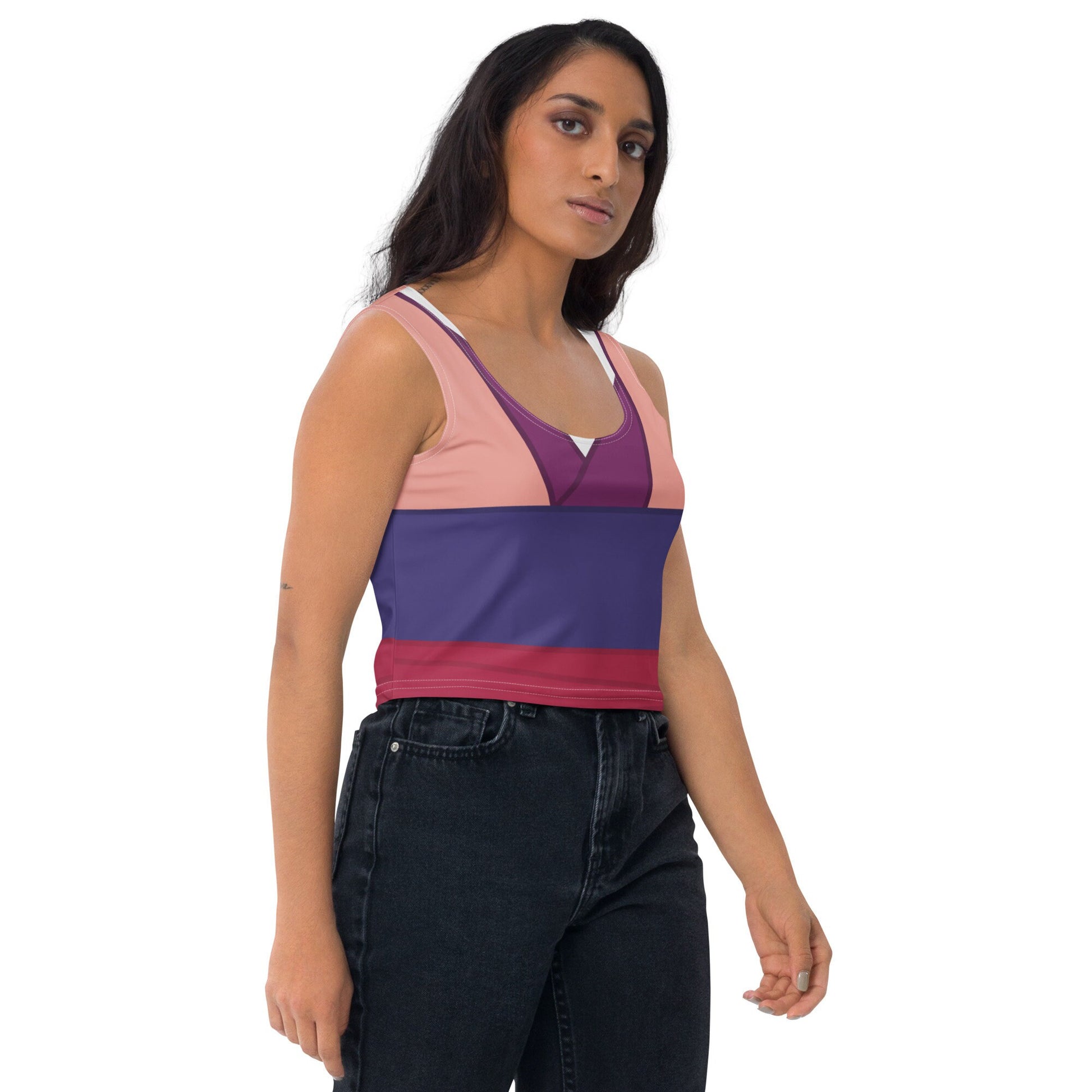 RUSH ORDER: Mulan Inspired Crop Top
