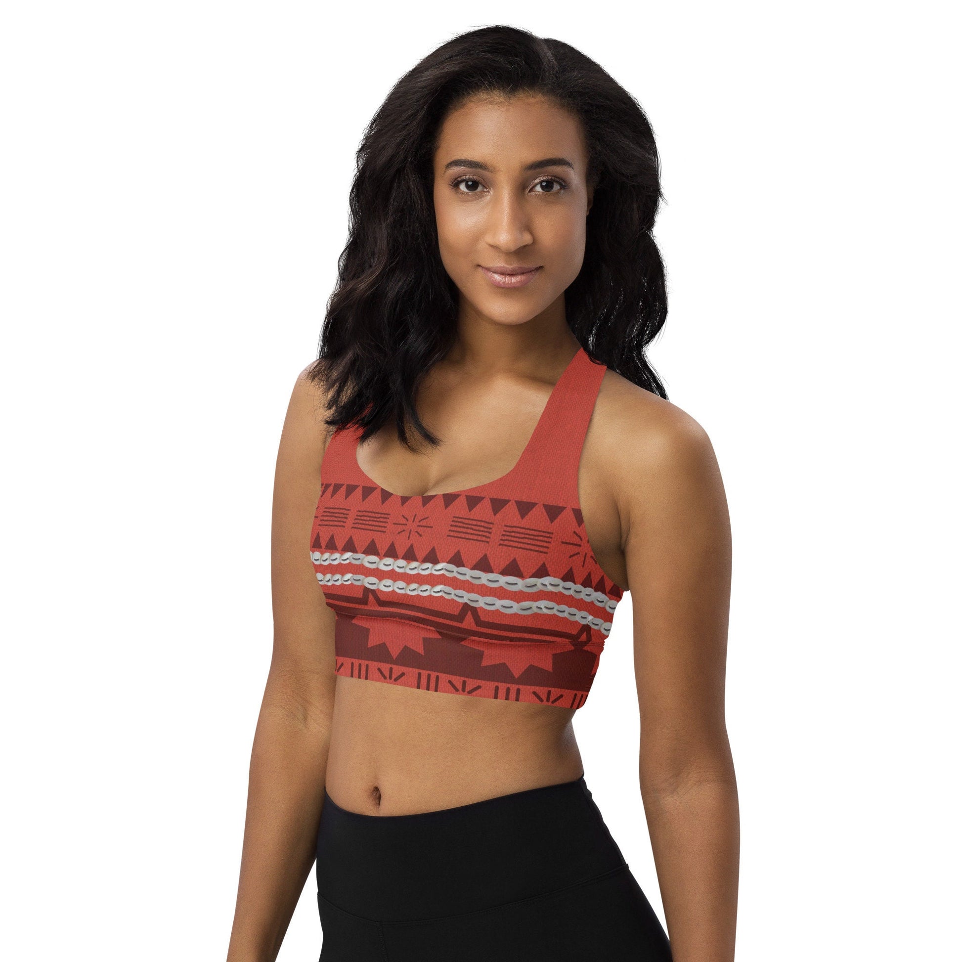 RUSH ORDER: Moana Inspired Longline sports bra