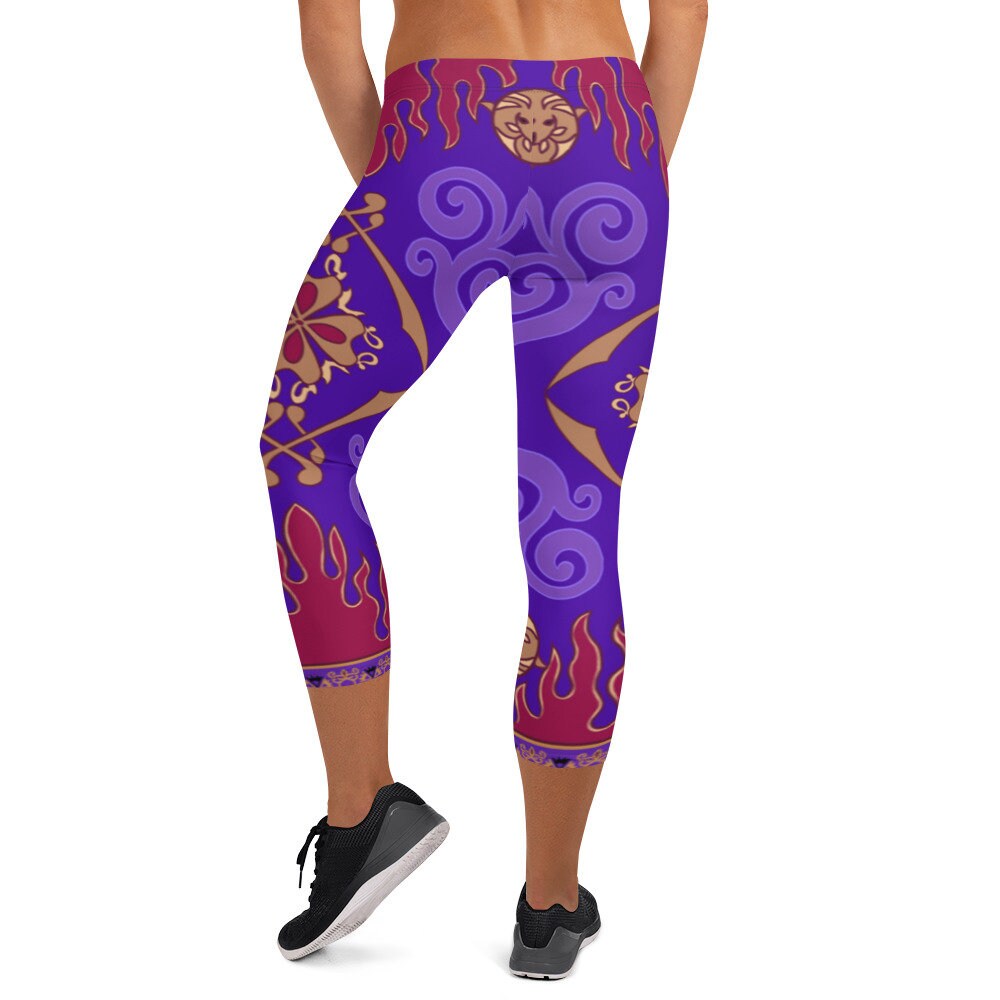 RUSH ORDER: Magic Carpet Inspired Capri Leggings