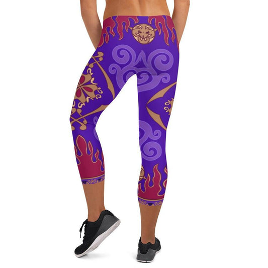 RUSH ORDER: Magic Carpet Inspired Capri Leggings