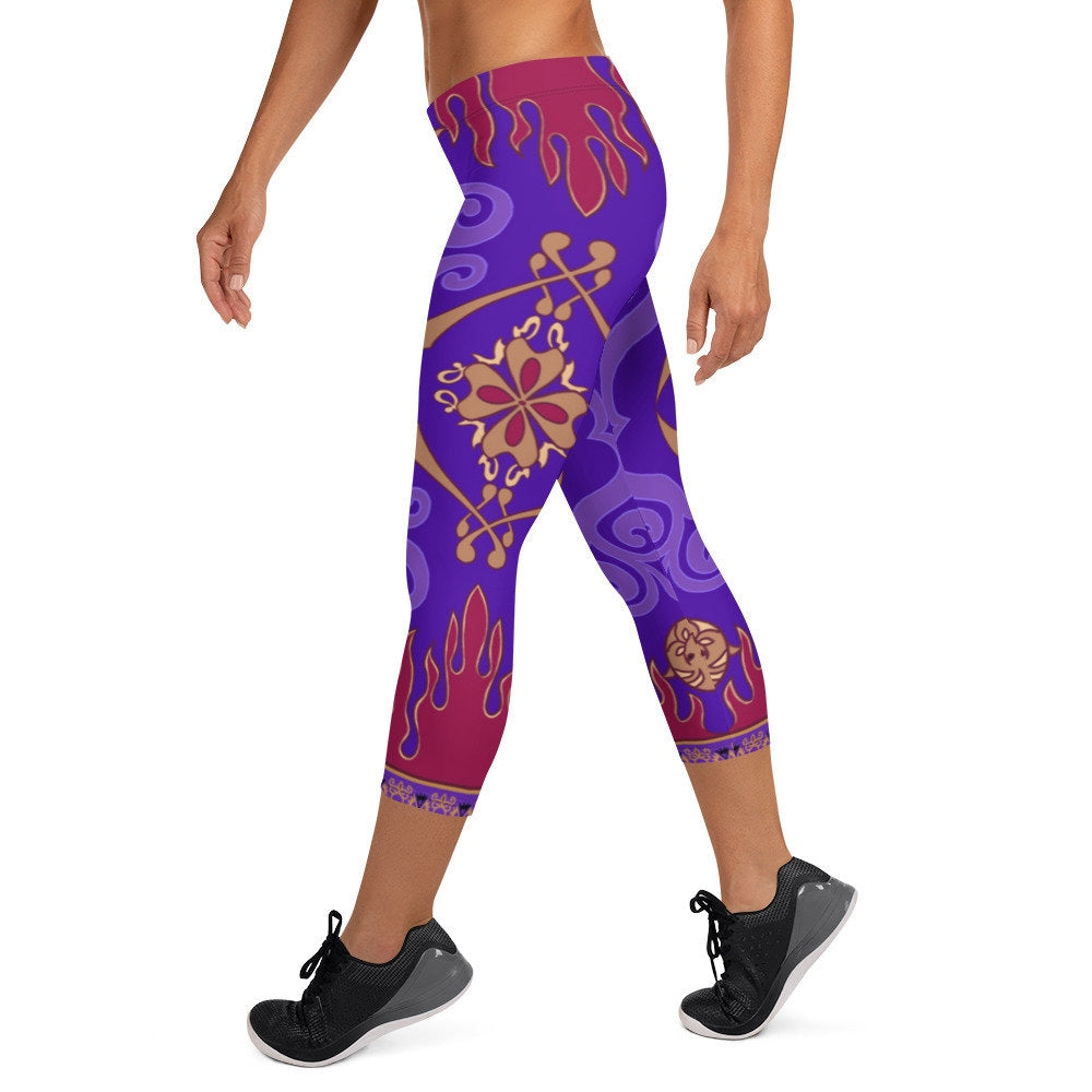 RUSH ORDER: Magic Carpet Inspired Capri Leggings