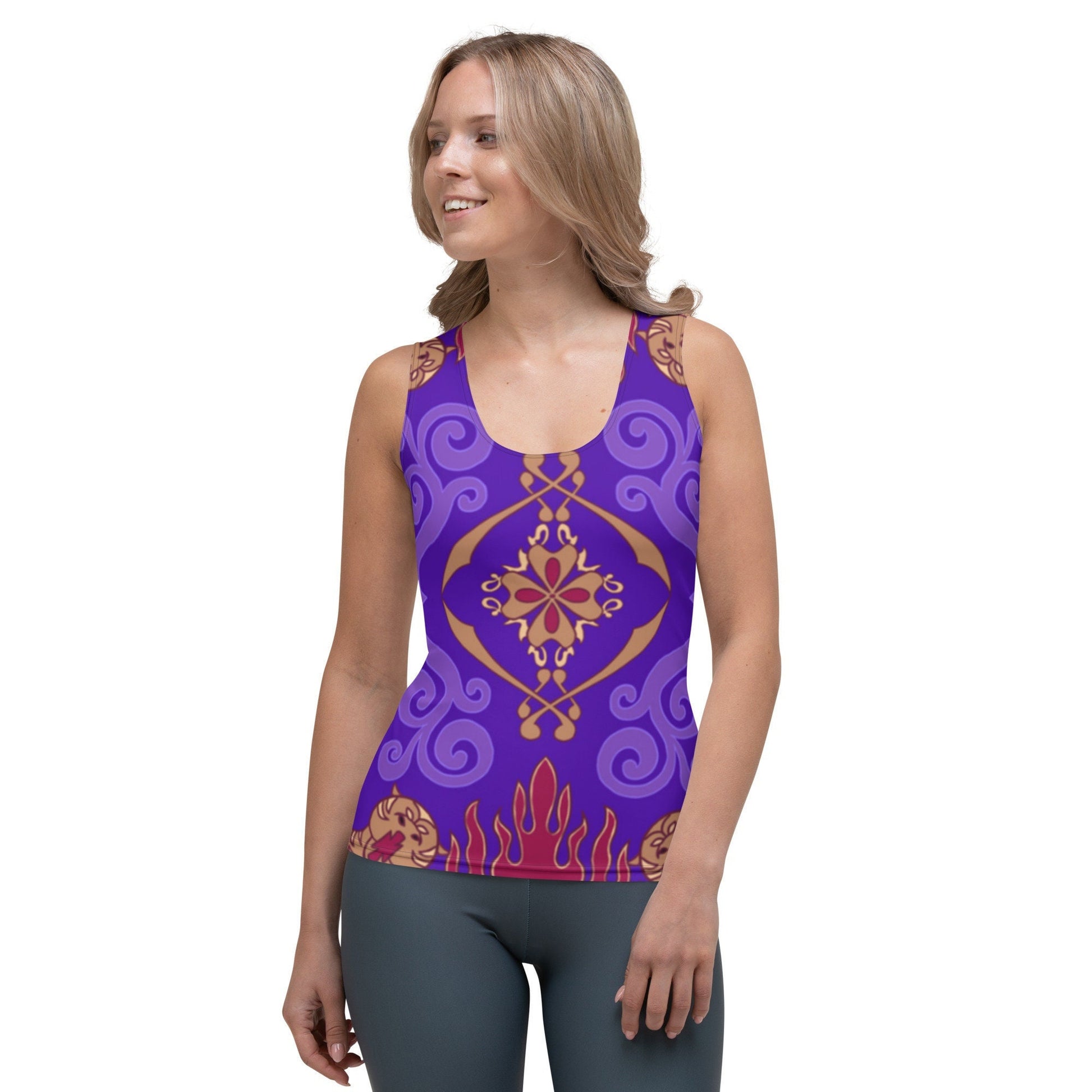 RUSH ORDER: Magic Carpet Inspired Sublimation Cut & Sew Tank Top
