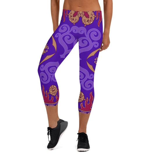 RUSH ORDER: Magic Carpet Inspired Capri Leggings