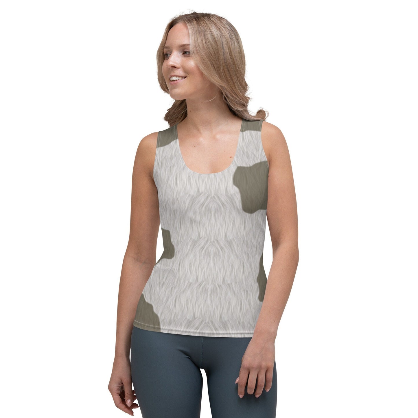 READY-to-SHIP Pua Inspired Tank Top: Sublimation Cut & Sew (XL)
