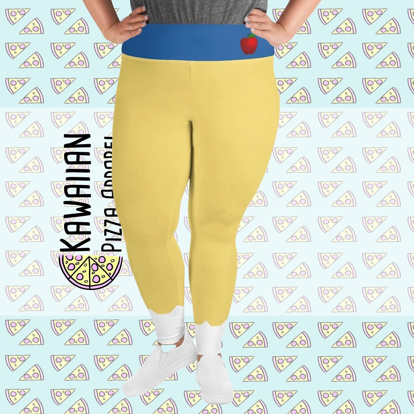 RUSH ORDER: Snow White Inspired All-Over Print Leggings