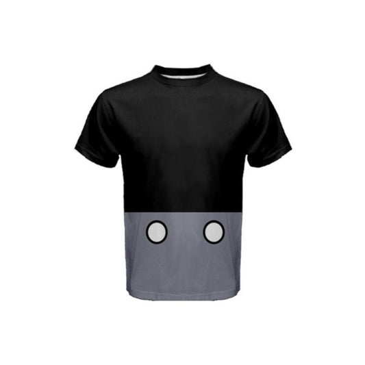Men's Steamboat Willie Inspired ATHLETIC Short Sleeve Shirt