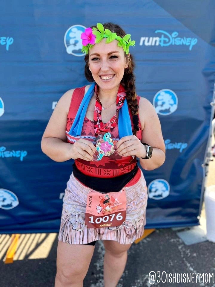 READY-to-SHIP Moana Inspired Sport Skirt: Disneybound Running Skirt (3XL)
