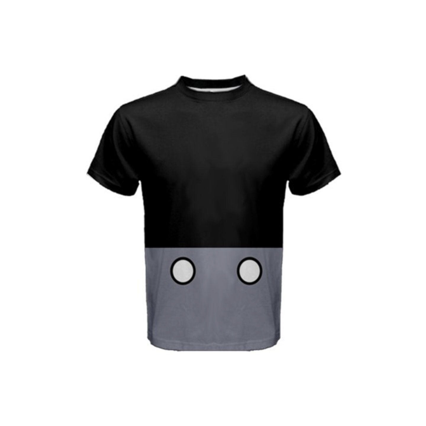 Men's Steamboat Willie Inspired Short Sleeve Shirt